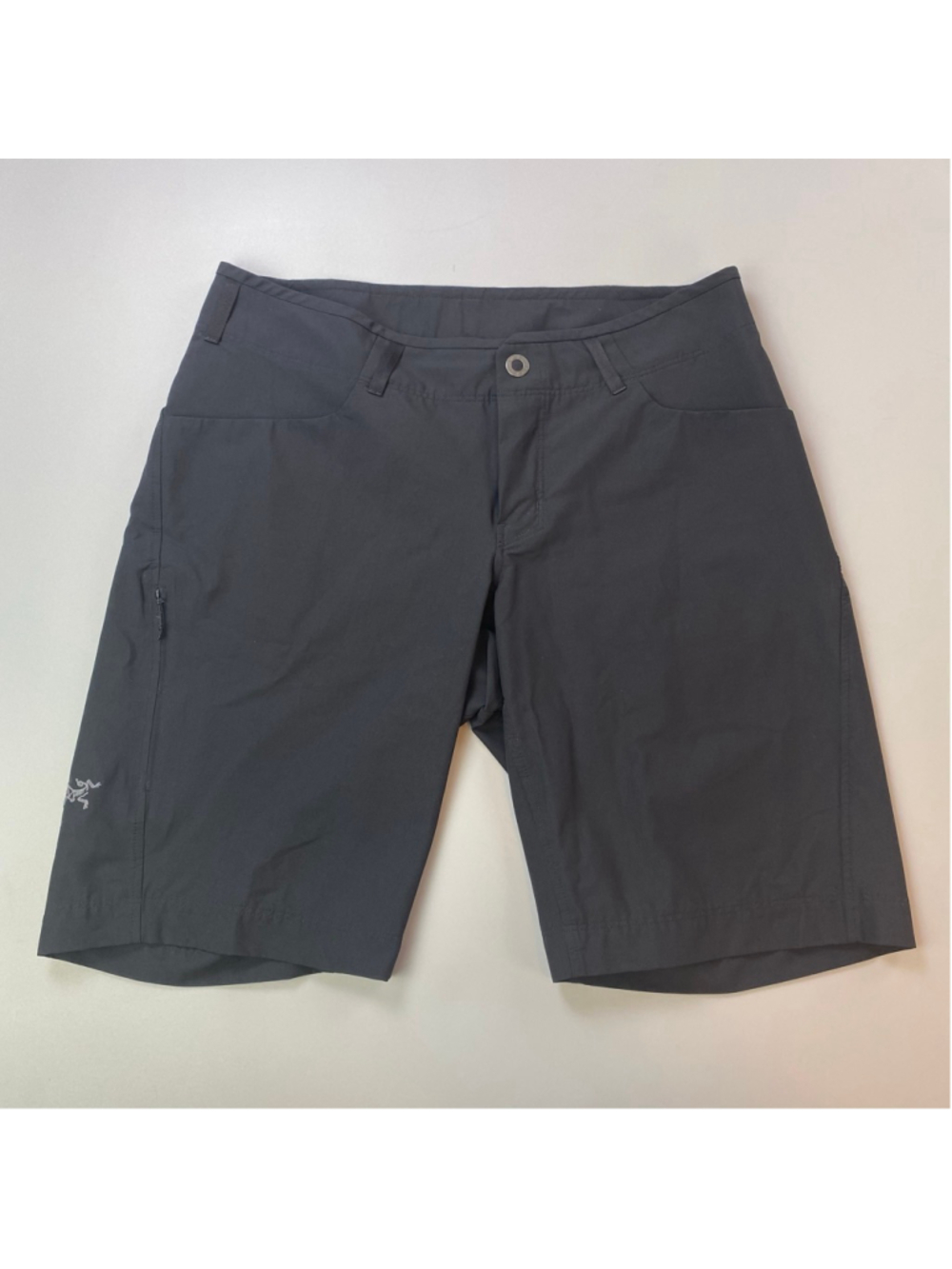 Arc'teryx Shorts Women 6 Black Creston Hiking Technical Gorpcore Minimal Neutral